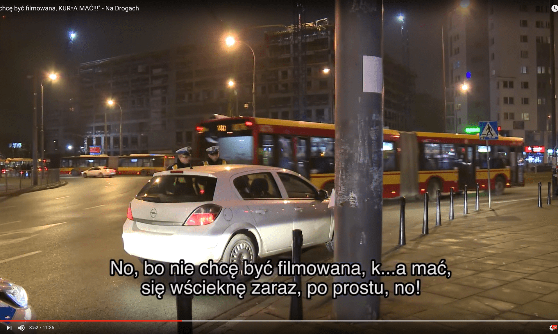 Szczyt buractwa podczas kontroli policyjnej: Wymuszenie, brak zgody na nagrywanie i jazda bez przeglądu