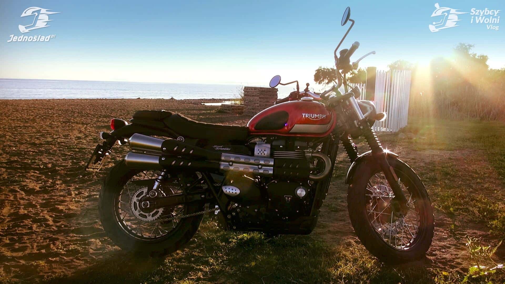 Triumph Street Scrambler 2017 i wspólna wyprawa na plażę w Esteponie #81 Szybcy i Wolni Vlog