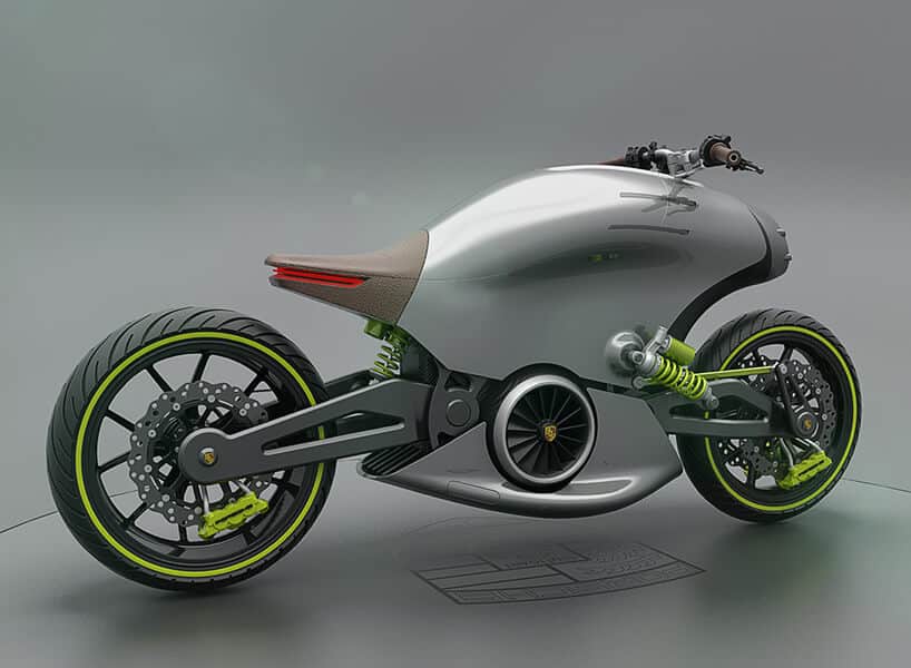 Motocykl Porsche. Koncept Porsche 618, czyli elektryczny power cruiser