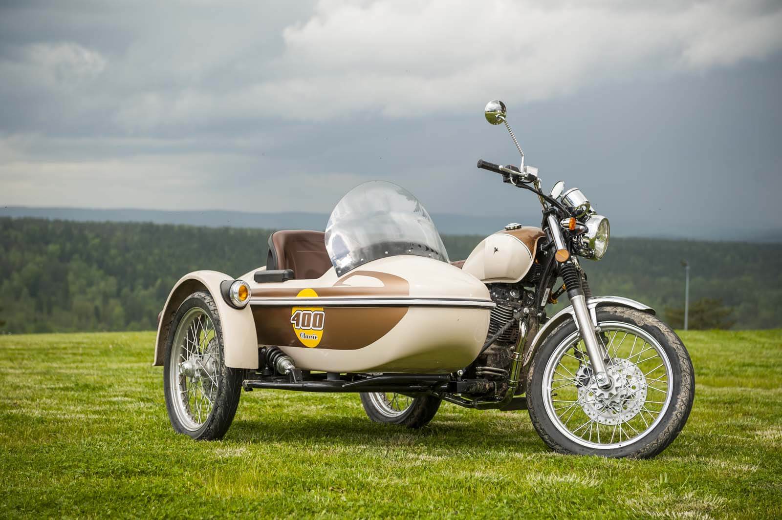 Romet Classic 400 z koszem. Prezentacja nowego motocykla z koszem