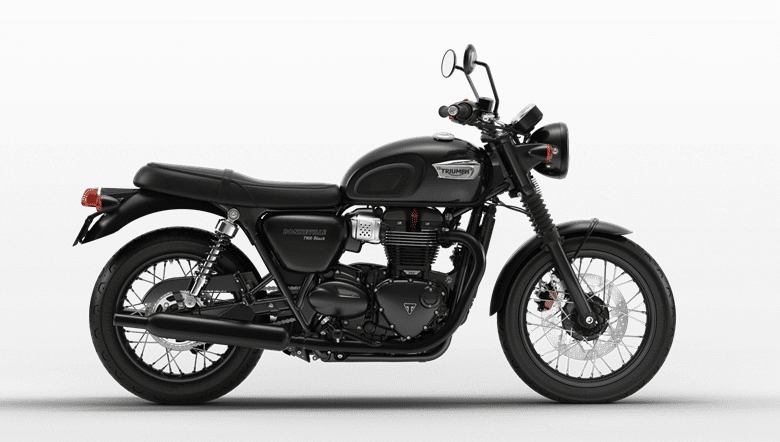 Triumph BONNEVILLE T100 BLACK: Cena, opinie i dane techniczne