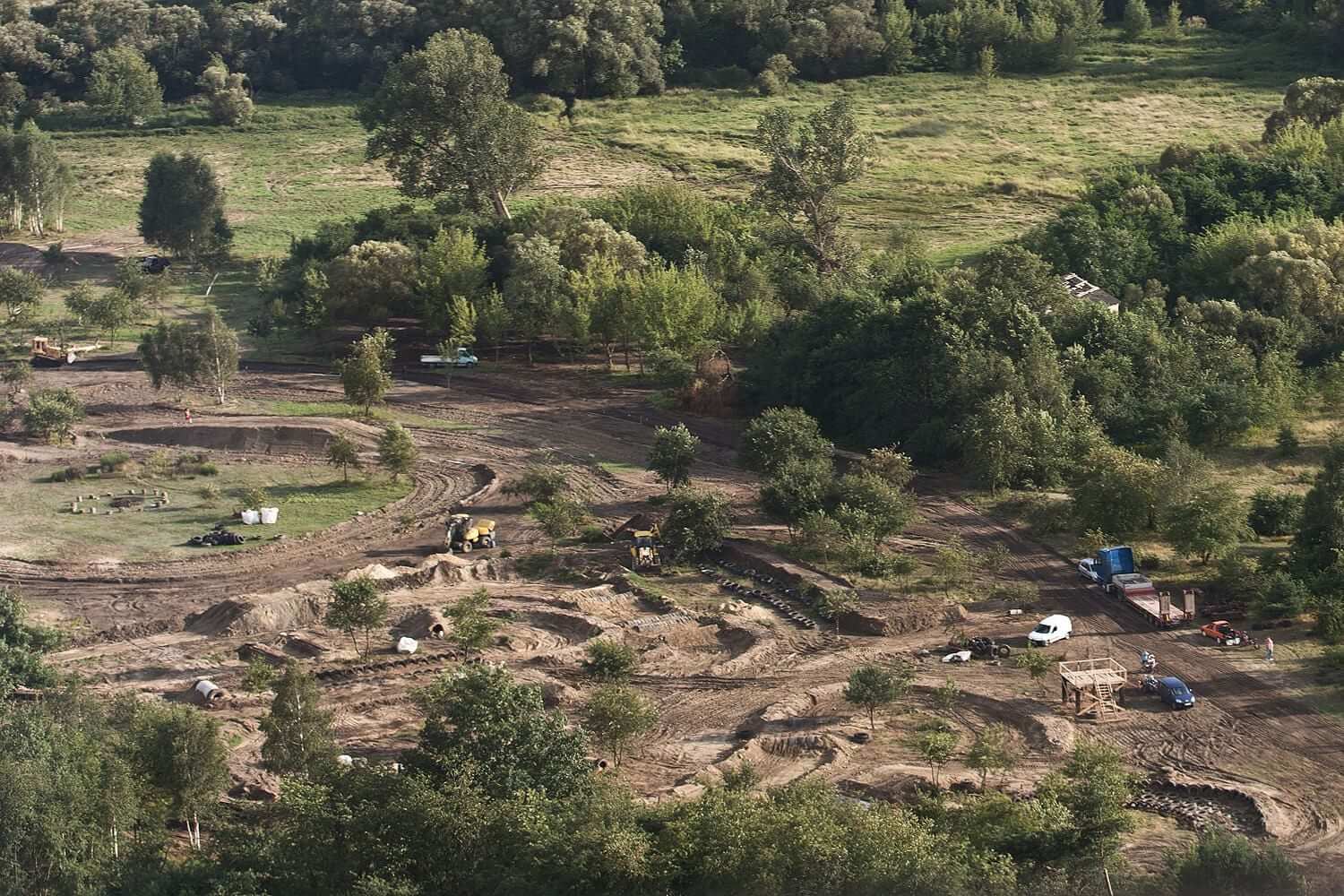 Protest przeciwko Łódzkiego Centrum Sportów Offroadowych w Chocianowicach