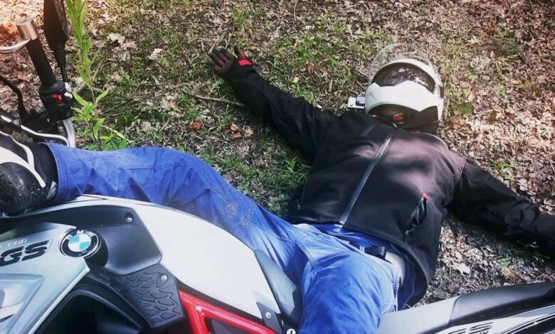 5 podstawowych błędów popełnianych na motocyklu w terenie (BMW F 800 GS)
