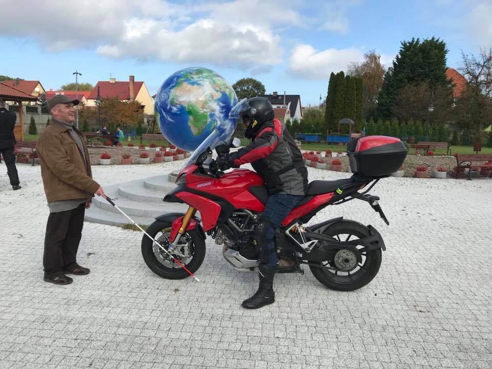 Niewidomi na motocyklach. Świetna akcja motocyklistów ze Szczecina