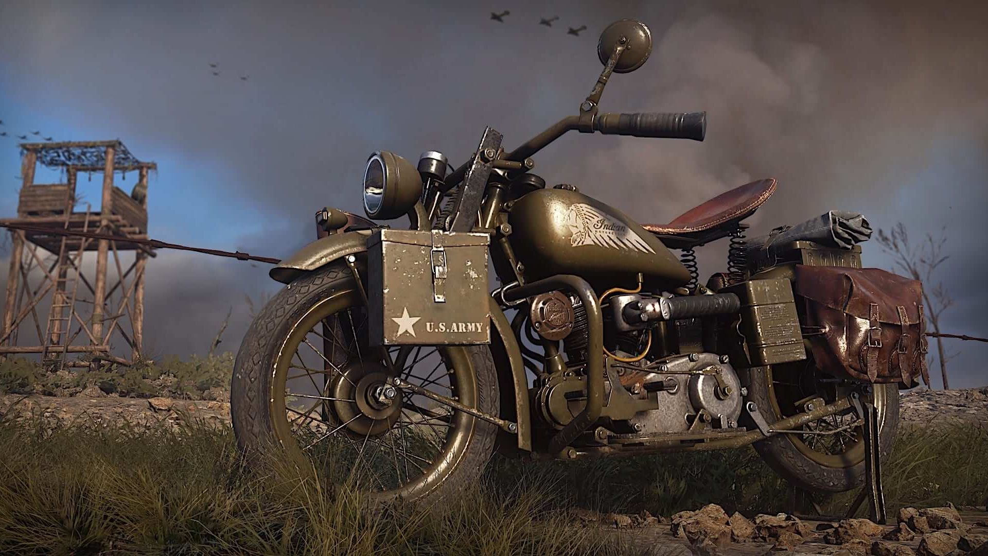 Indian Scout w Call of Duty: WWII. Realistyczne odwzorowanie we współpracy z Indianem