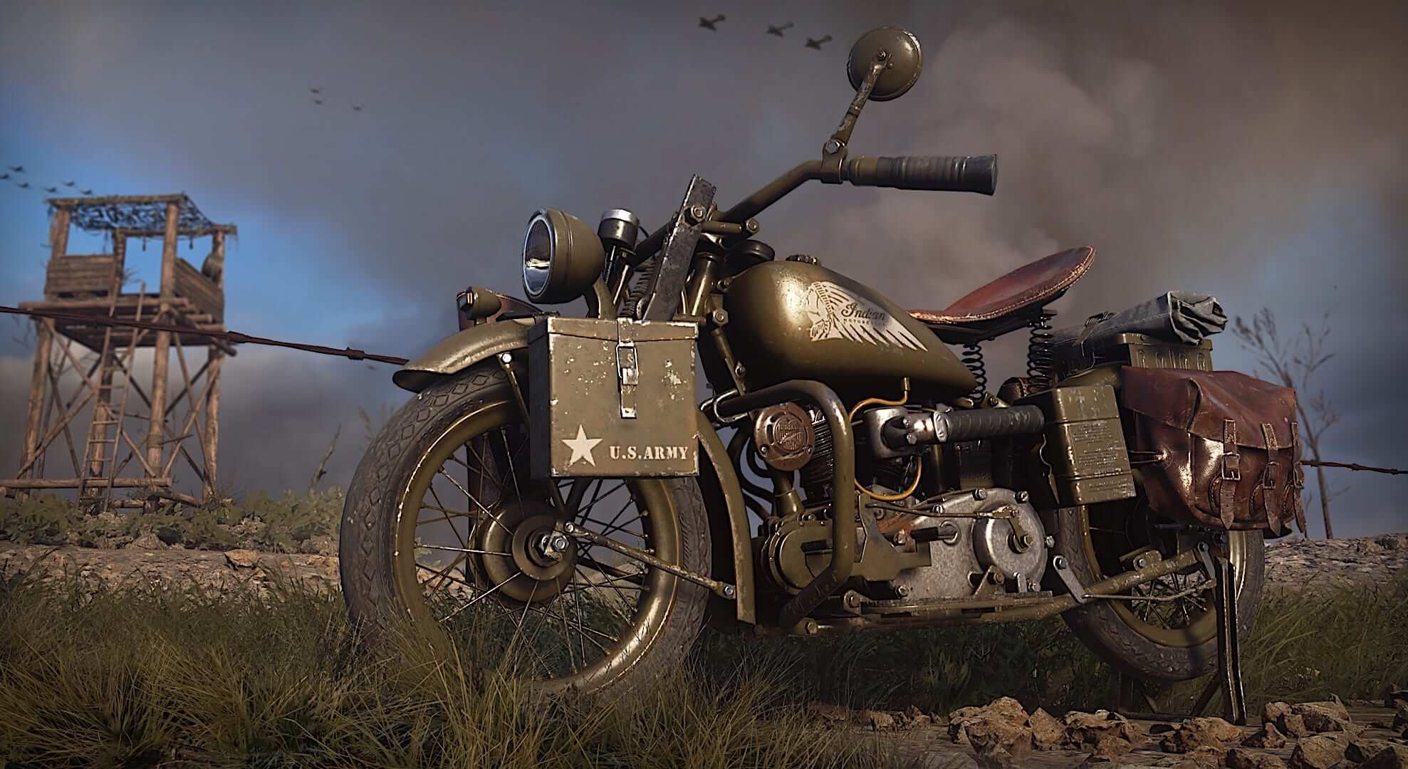 Indian Scout w Call of Duty: WWII. Realistyczne odwzorowanie we współpracy z Indianem