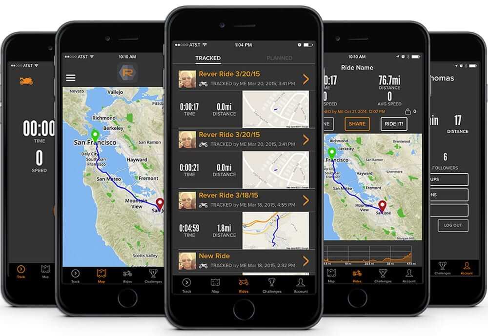 Kolejna ciekawa aplikacja dla motocyklisty. Rever App we współpracy z BMW