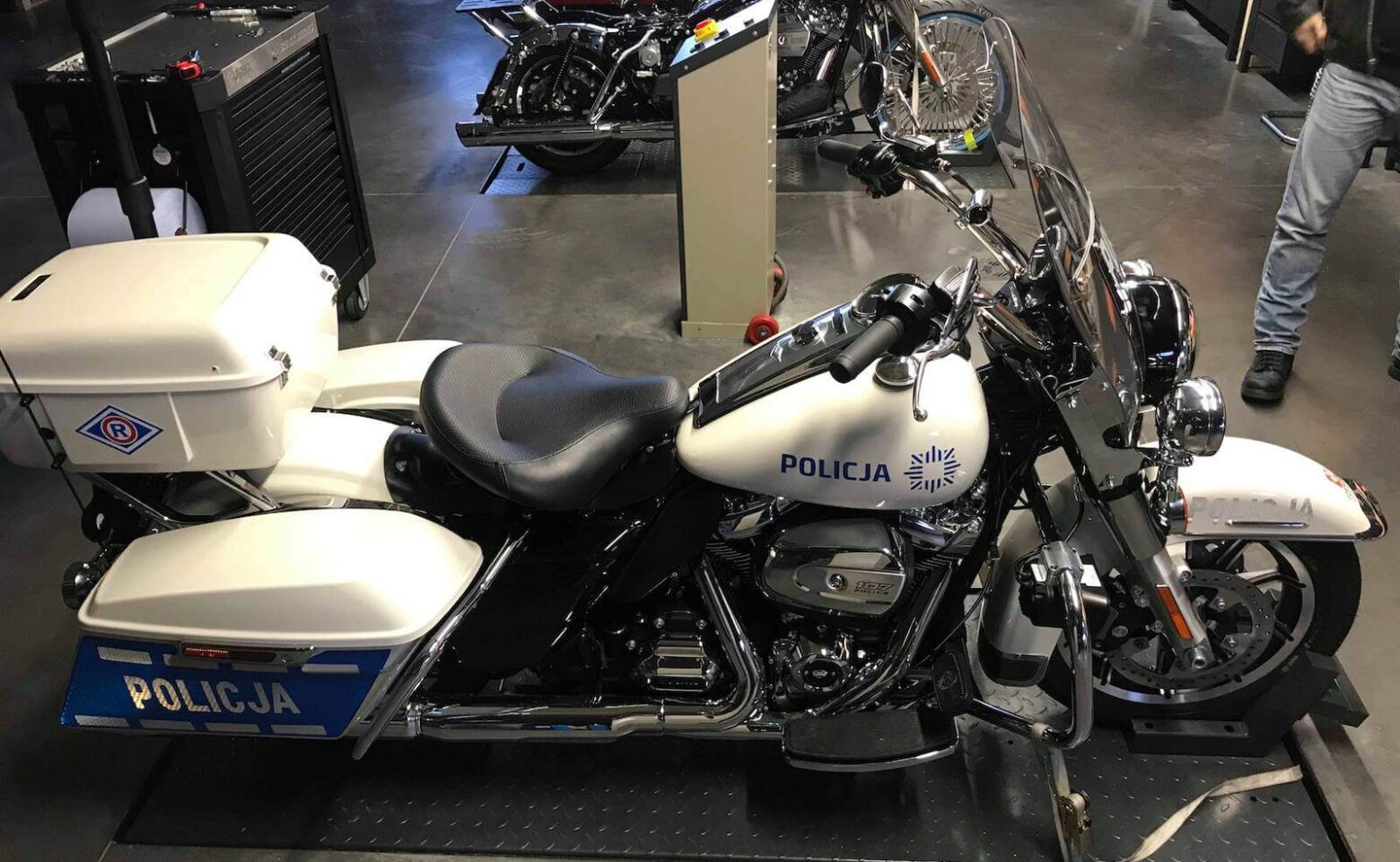 Policyjny Harley-Davidson z Rzeszowa. Dodatkowe informacje + ZDJĘCIA
