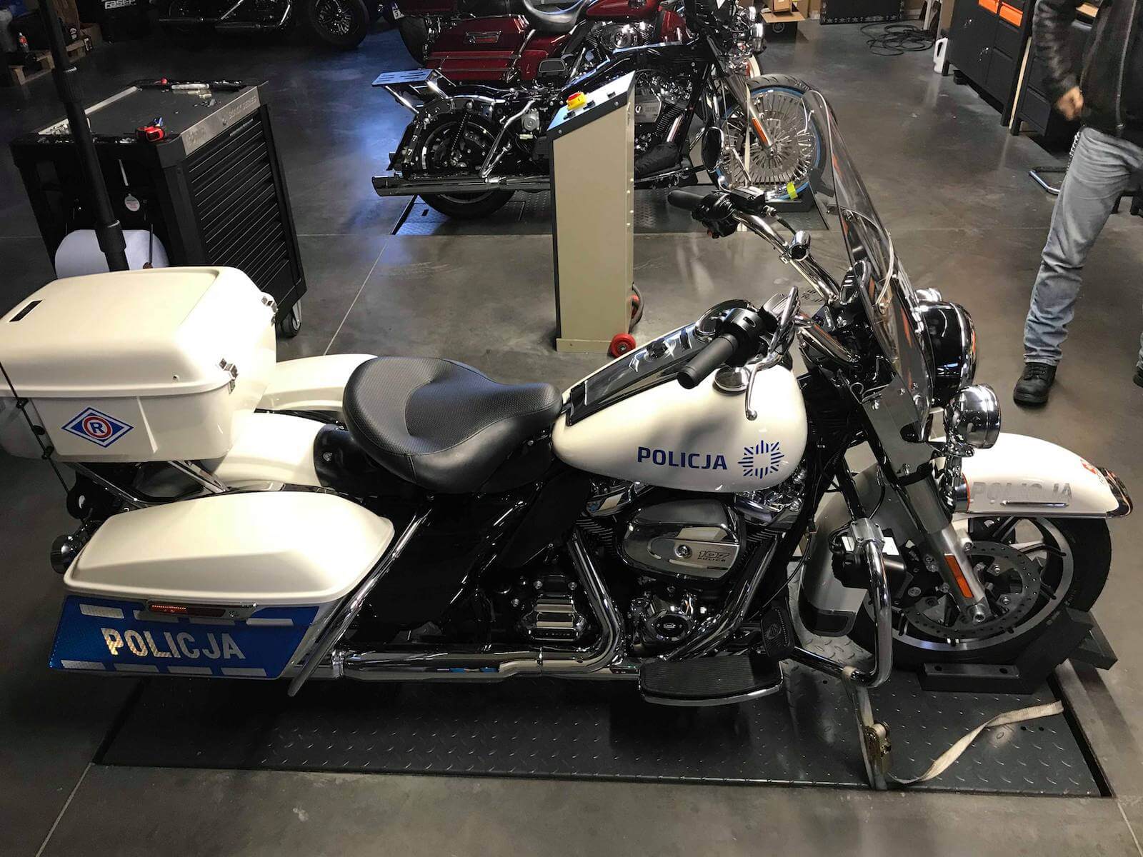 Policyjny Harley-Davidson z Rzeszowa. Dodatkowe informacje + ZDJĘCIA