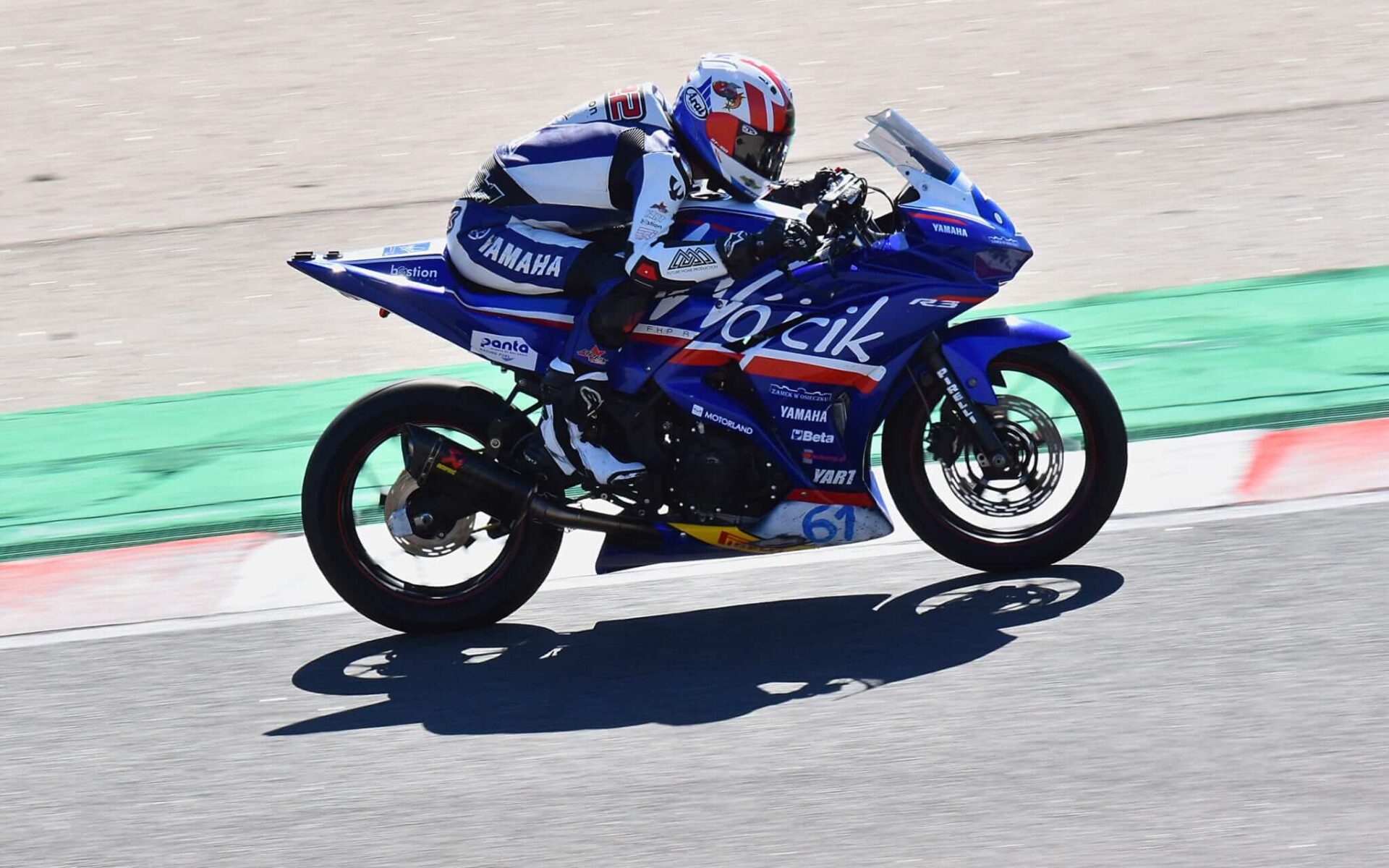Daniel Blin walczy o start w motocyklowych mistrzostwach Włoch