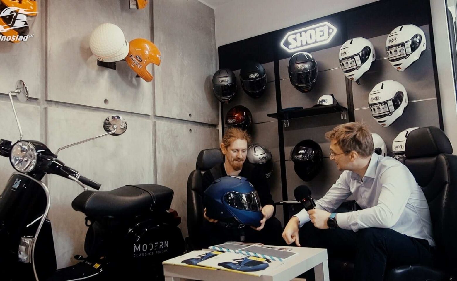 Z wizytą w Shoei Polska i mój nowy kask Shoei Neotec II
