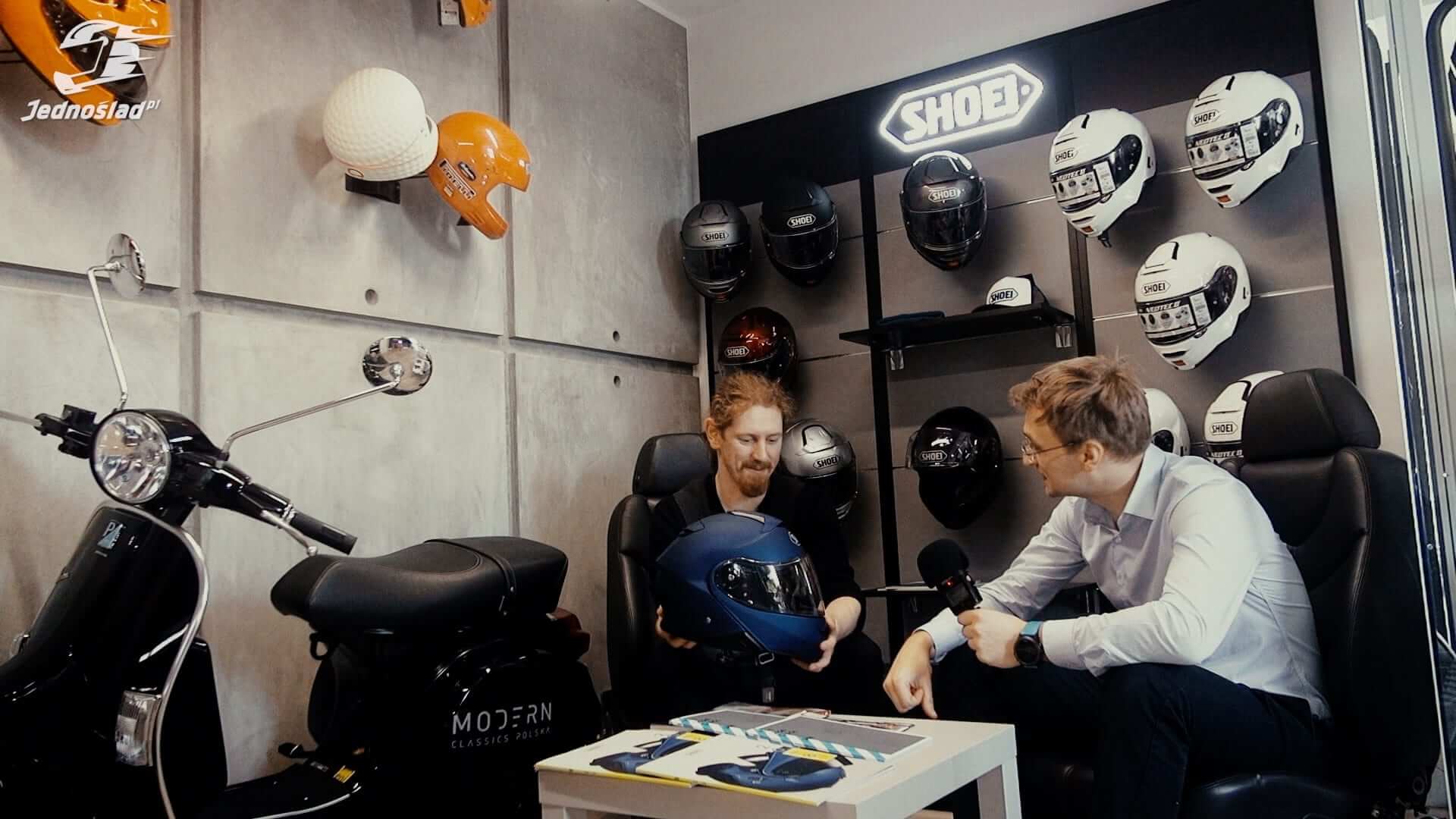 Z wizytą w Shoei Polska i mój nowy kask Shoei Neotec II