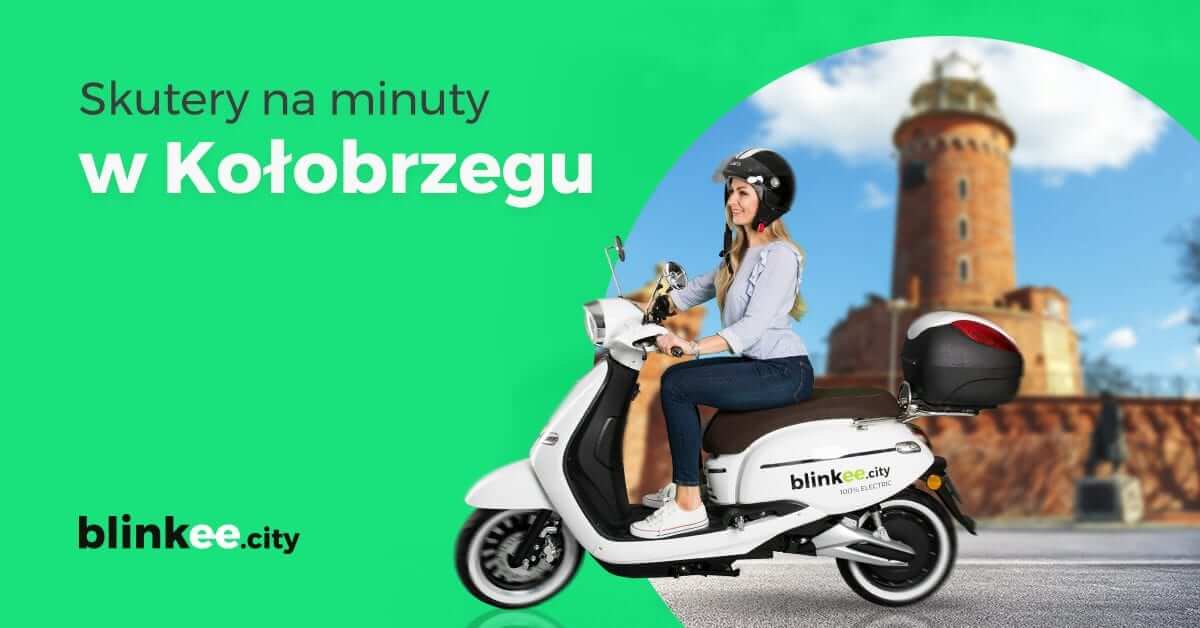 Wynajem skuterów na minuty także w Kołobrzegu. Blinkee w kolejnym mieście