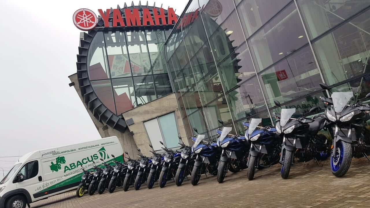 Wypożyczalnia motocykli: Nowości Yamahy w ofercie Abacus