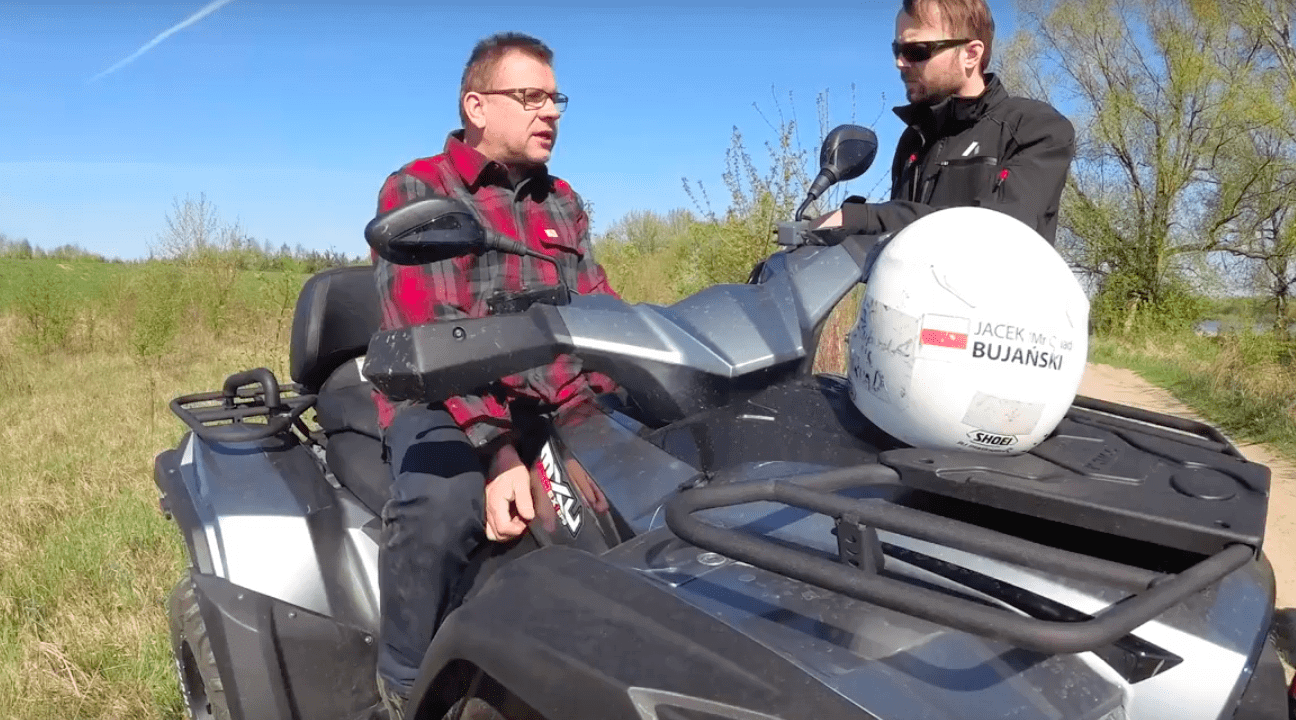 Od 20 lat na quadach. Jacek Bujański – „Ja i moje Kymco”