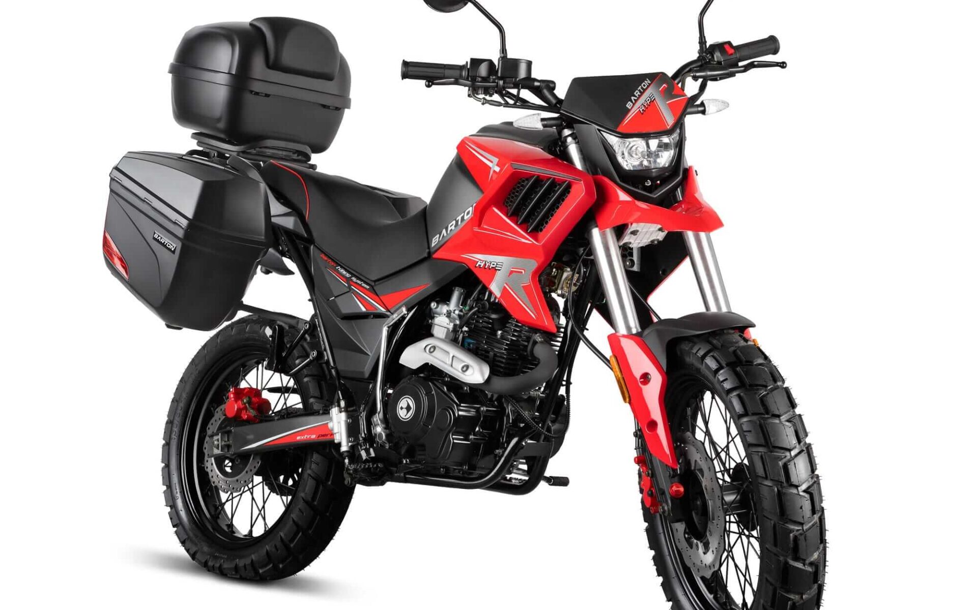 Barton Hyper 125 2018 z kuframi: Dalekie podróże motocyklem 125?