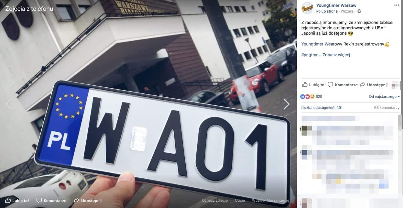 Nowe, małe tablice rejestracyjne… nie pasują do mocowań