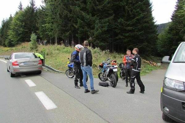 Mandaty w Czechach 2018: Polscy motocykliści dostali 3,5 tysiąca złotych grzywny