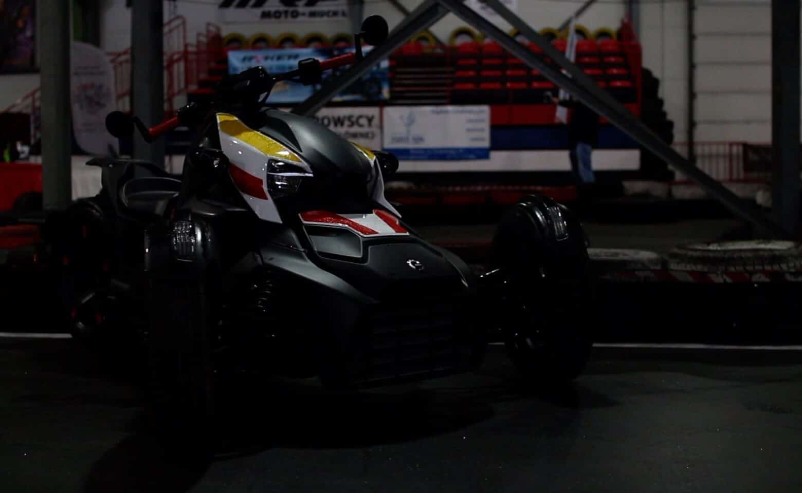Trójkołowe 900 ccm na prawo jazdy kategorii B. Can-Am RYKER 2019
