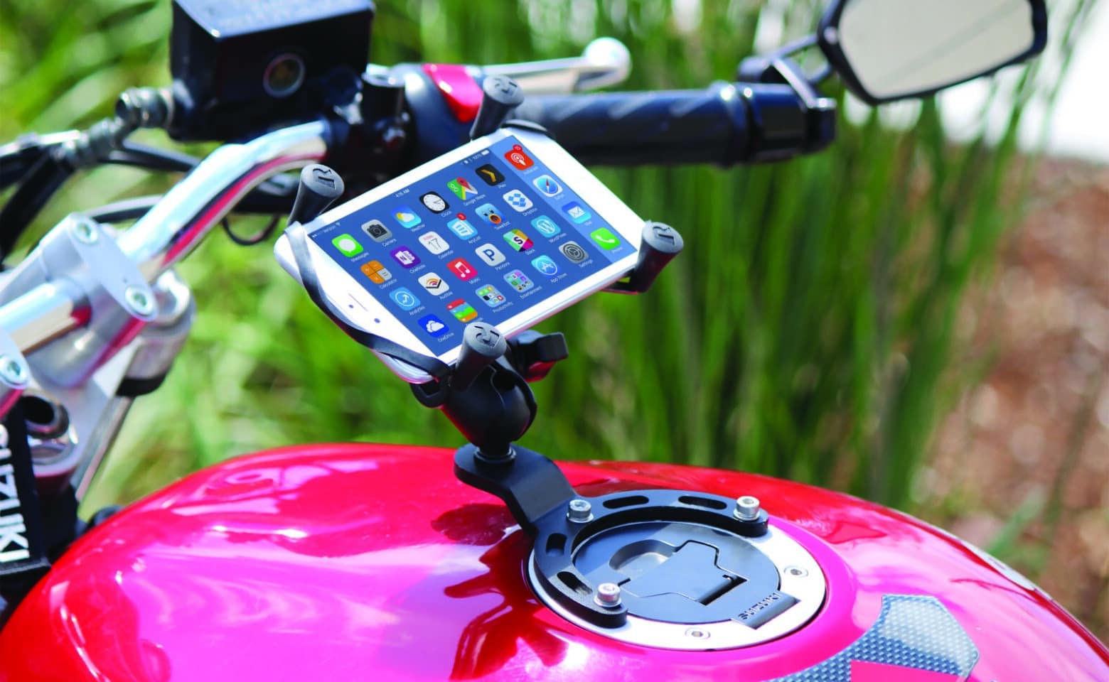 RAM Mounts do motocykla 2019: Mocowanie GoPro, nowe mocowanie telefonu