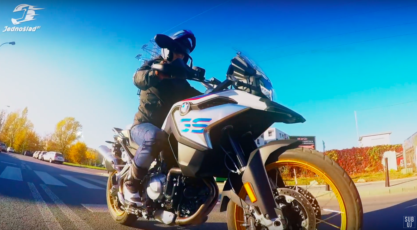BMW F 850 GS: Motocyklowy SUV w mieście