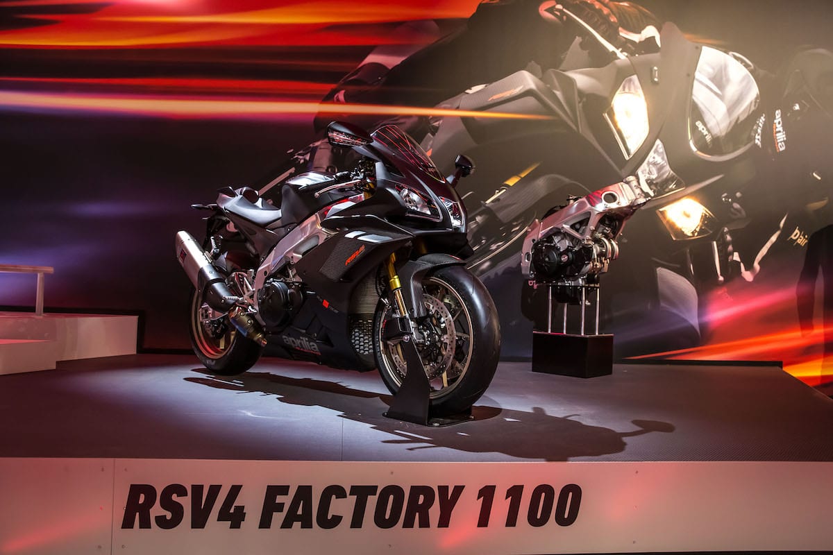 Warsaw Motorcycle Show 2019: Aprilia Polska z RSV4 1100, nowym Shiver 900 i Tuono 1100