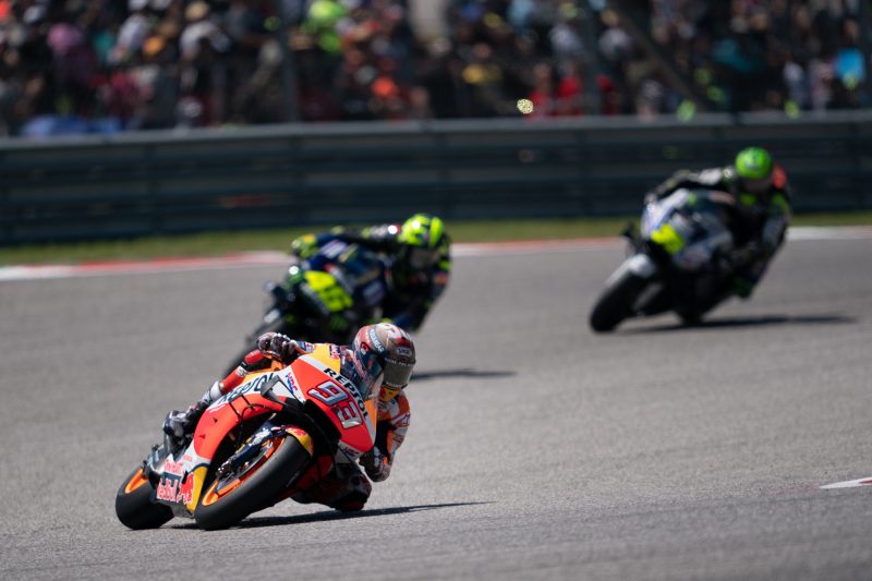 Marc Marquez popełnia ogromny błąd podczas GP Ameryk