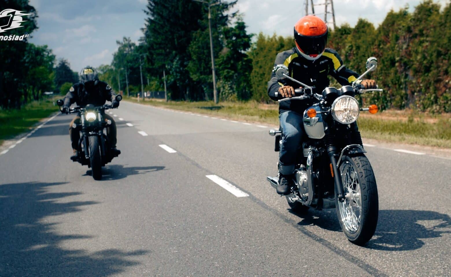 Cały dzień testowałem na nowo Motocykle Triumph i Porsche: Triumph & Porsche Event 2019