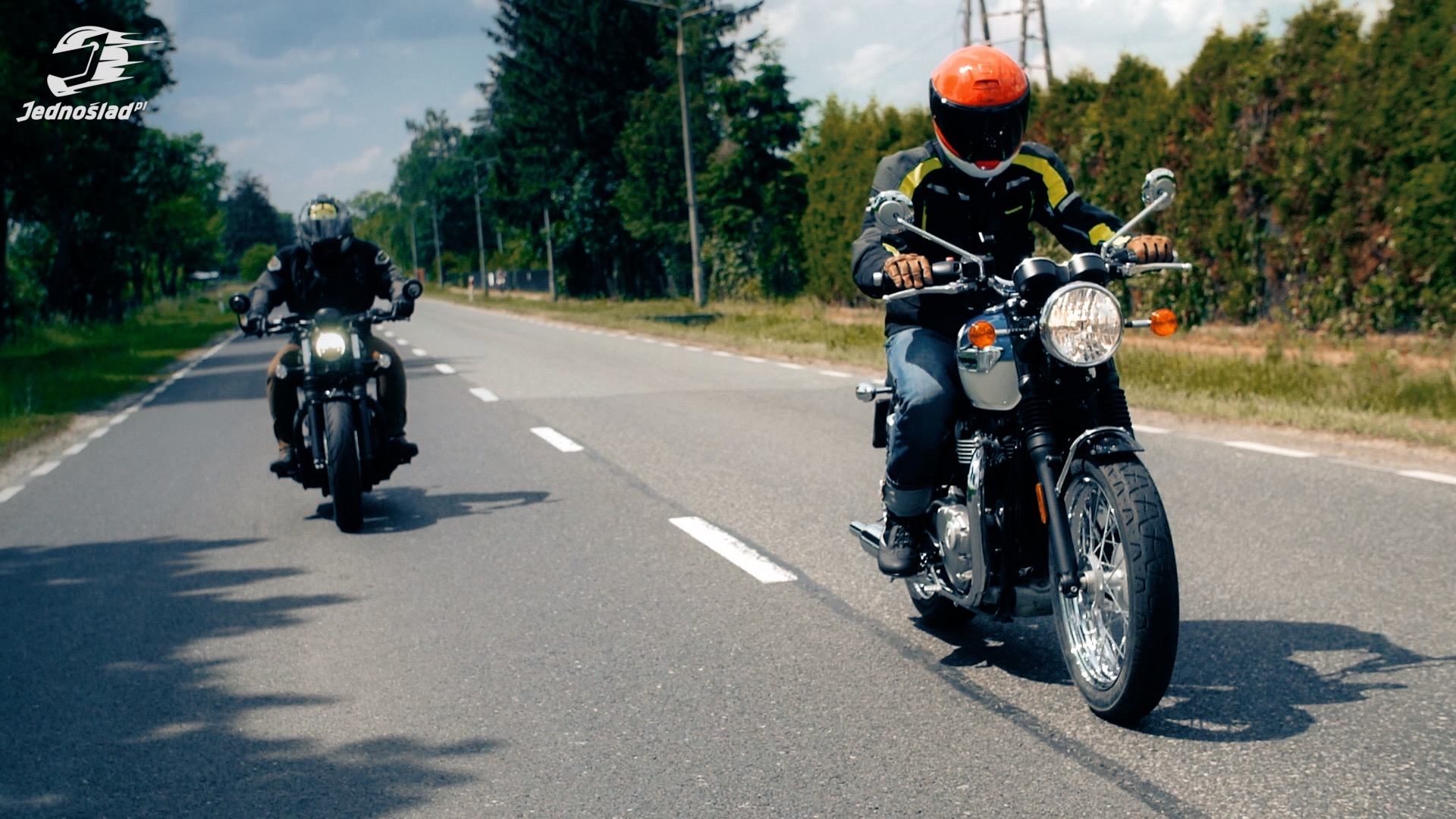 Cały dzień testowałem na nowo Motocykle Triumph i Porsche: Triumph & Porsche Event 2019