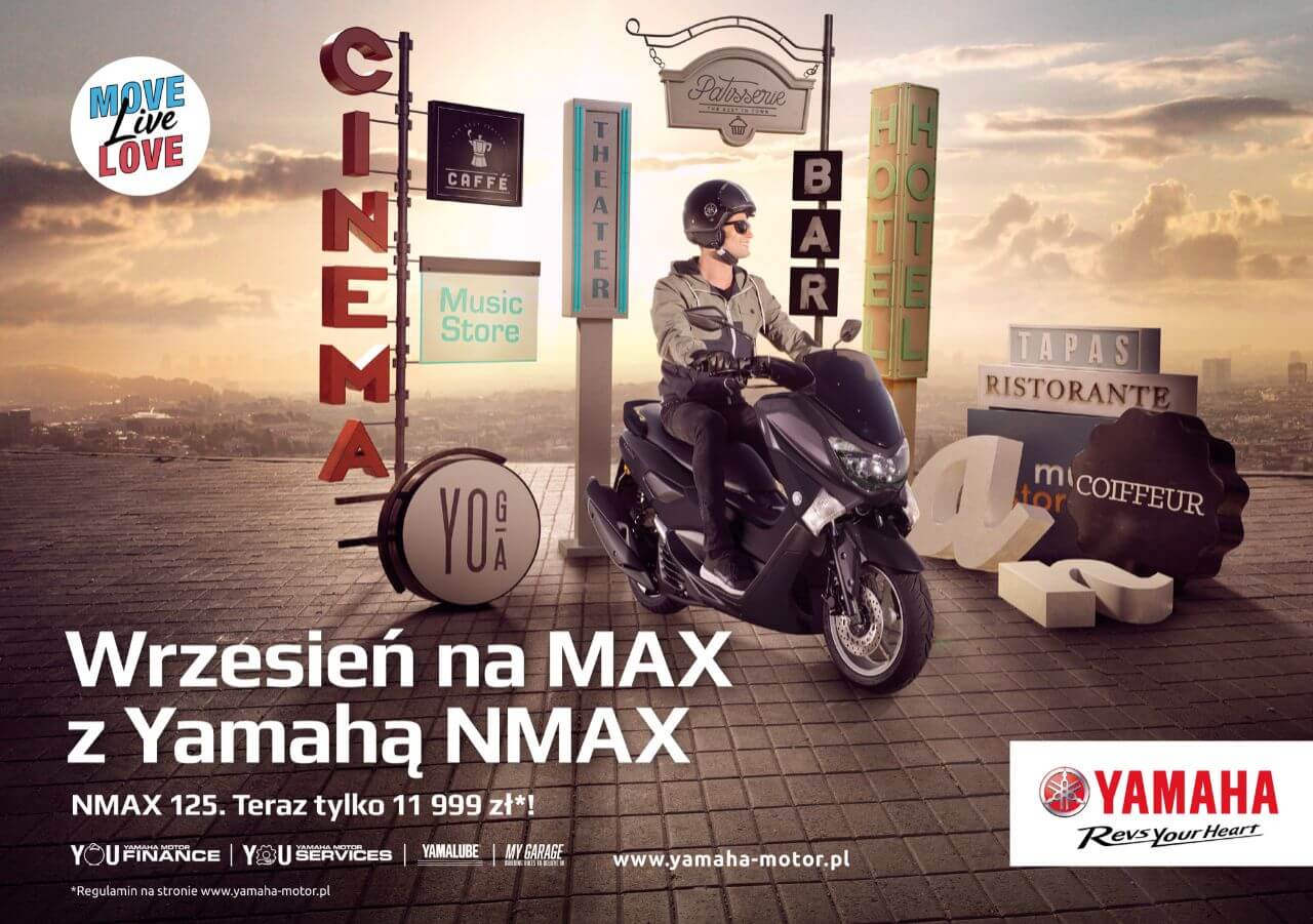 Yamaha NMAX 2019: Miejski skuter od września w najlepszej cenie w tym roku