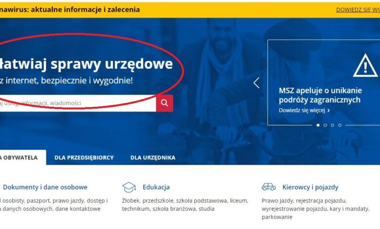 Załatwiamy sprawy urzędowe przez internet