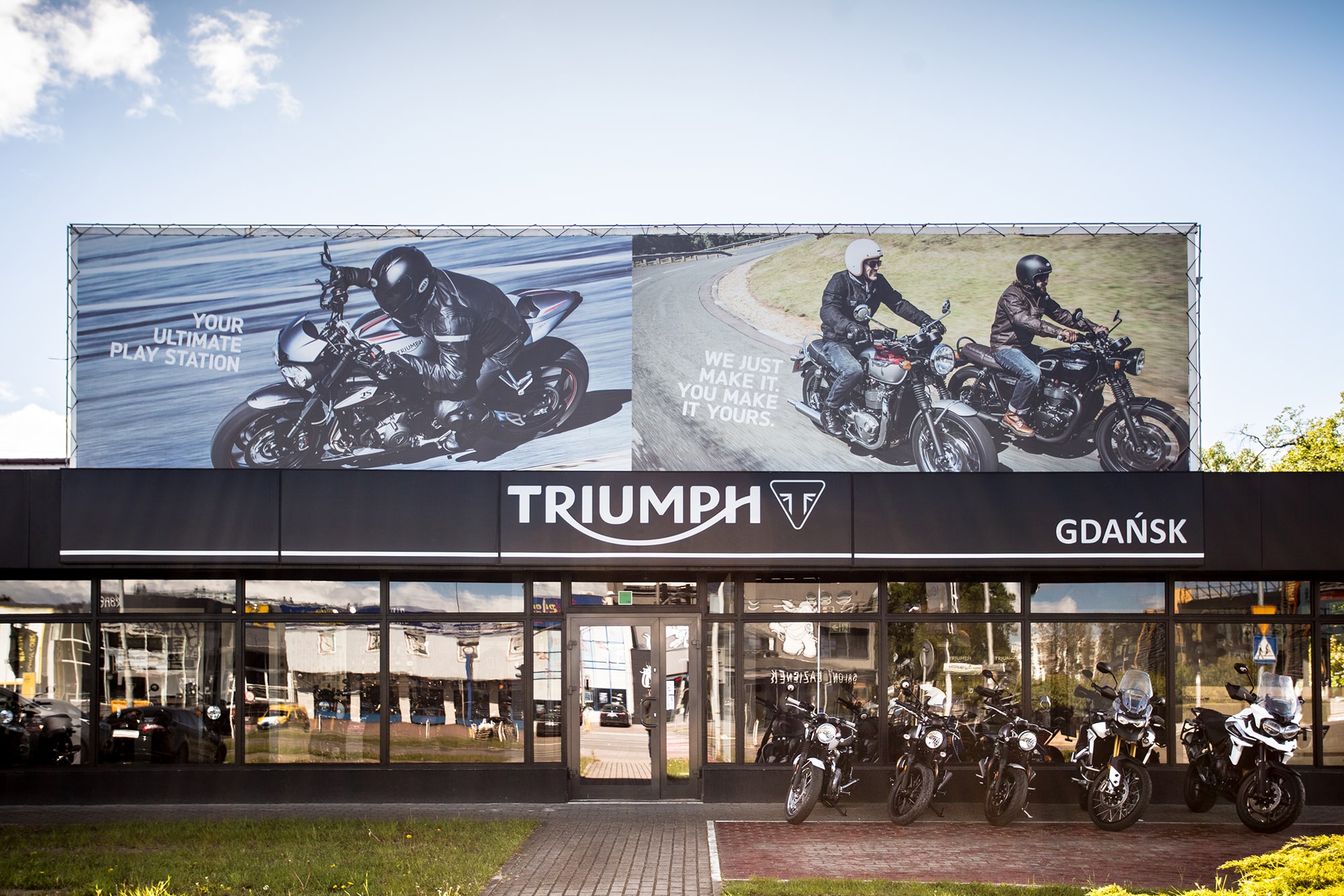 Motocykle Triumph w Trójmieście: Nowy salon w Gdańsku