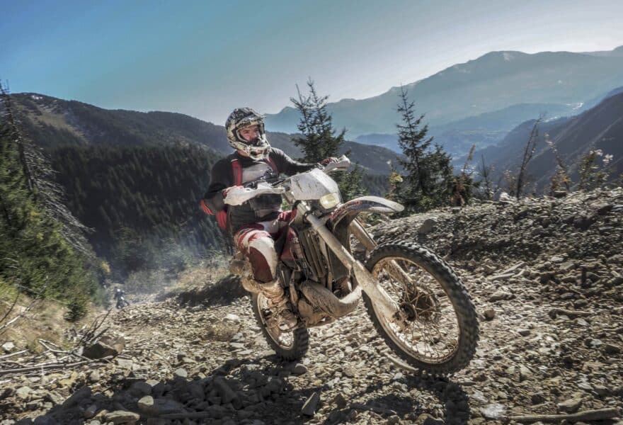 Honda CR 250 stalowa Rama, Rumunia. Foto: Tobiasz Kukieła