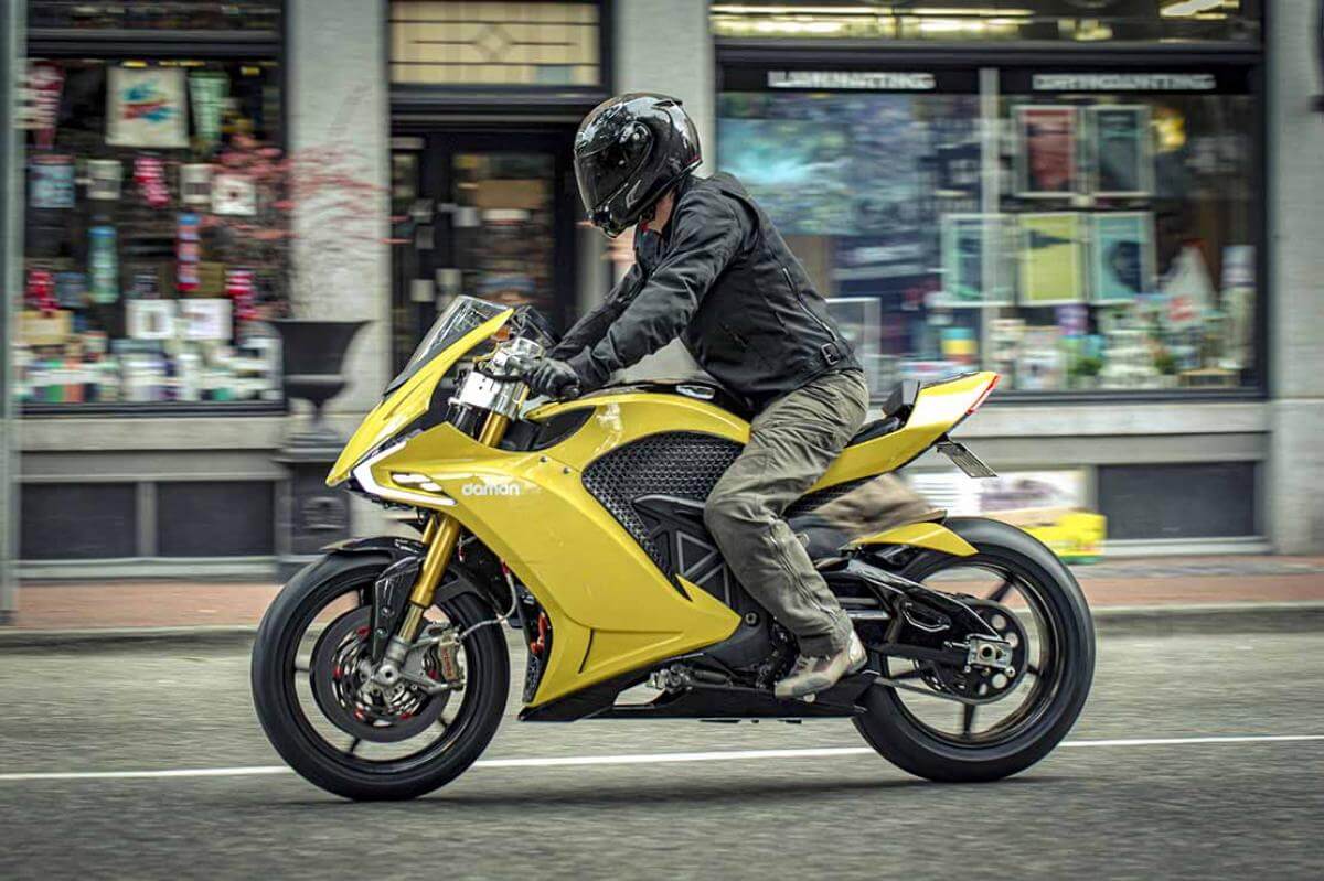 Damon Hypersport HS: Motocykl elektryczny, który może dużo więcej