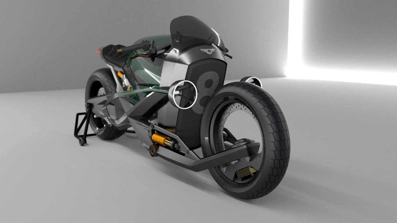Futurystyczny motocykl Bentleya? A czemu nie?