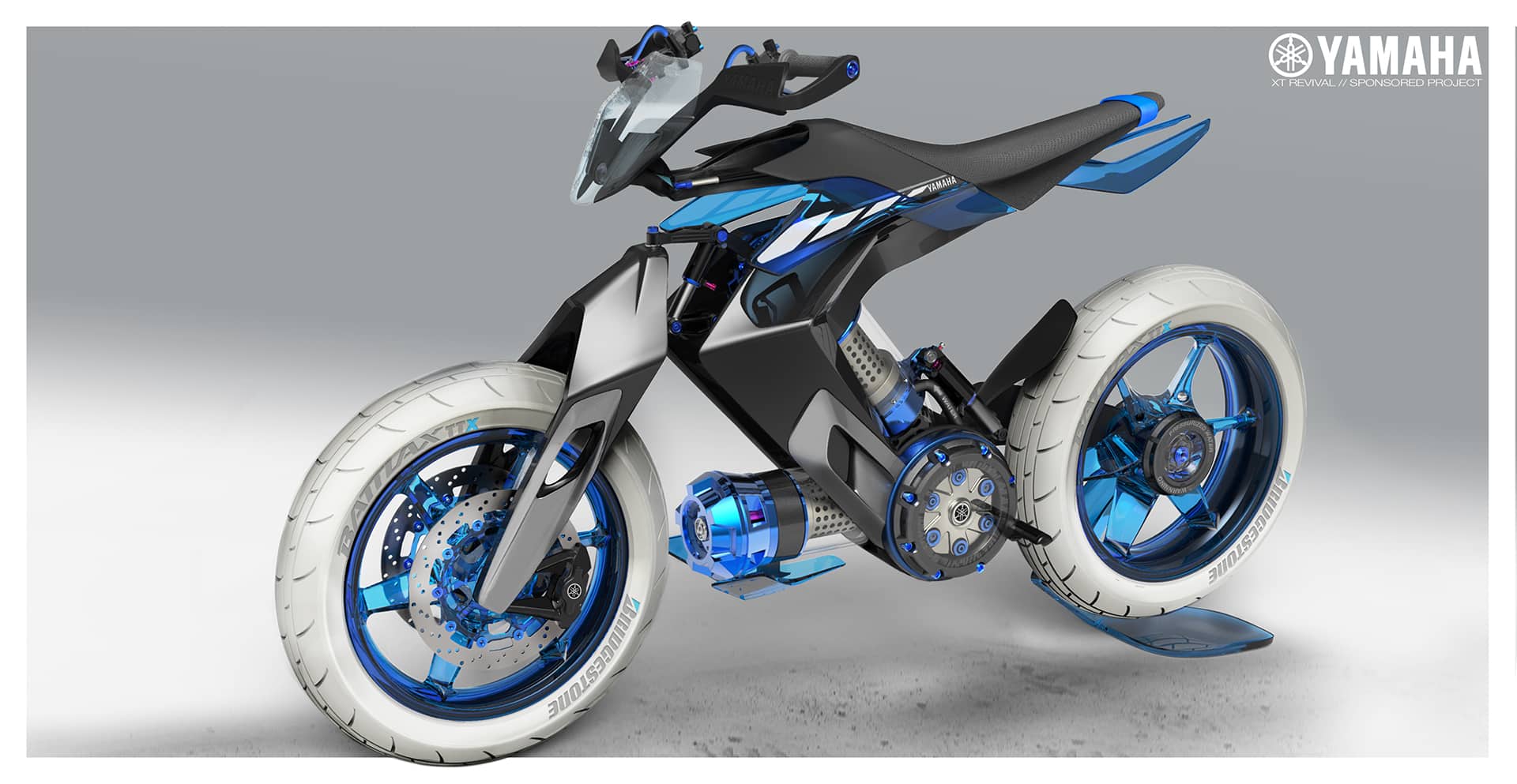 Motocykl Yamaha H20 XT napędzany wodą? To byłoby coś!