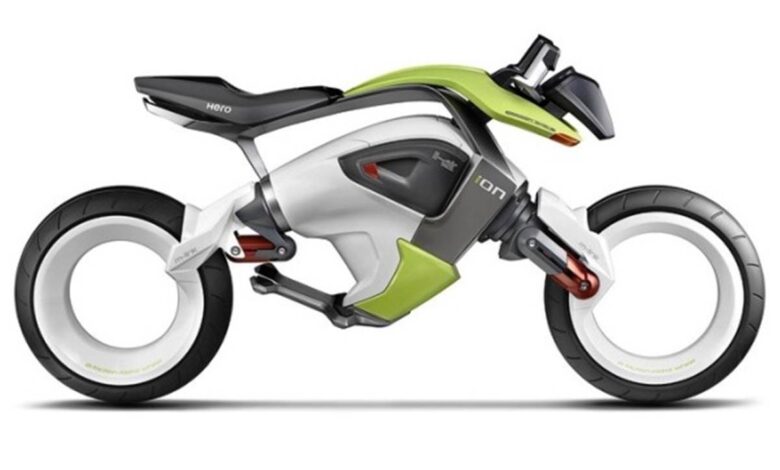 motocykl koncept elektryczny wodór