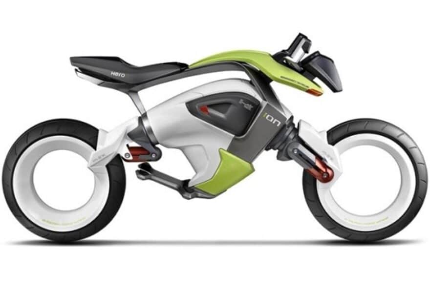 motocykl koncept elektryczny wodór