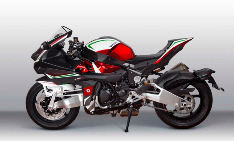 Bimota Tesi H2. Brzydka, ale za to piekielnie droga