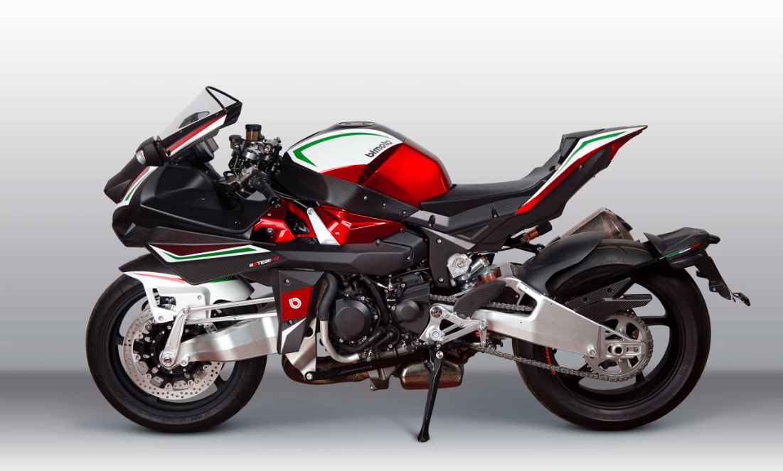 Bimota Tesi H2. Brzydka, ale za to piekielnie droga