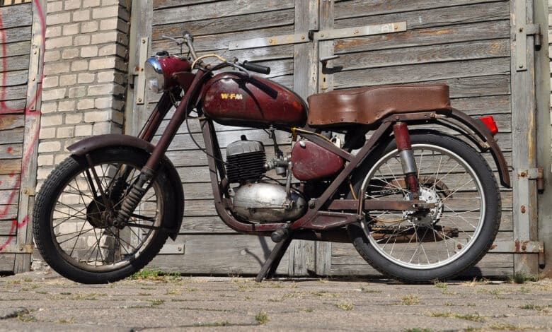 Motocykl WFM M06-S34 z roku 1964 OtiS78 - Praca własna