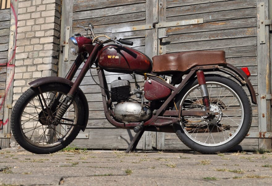 Motocykl WFM M06-S34 z roku 1964 OtiS78 - Praca własna