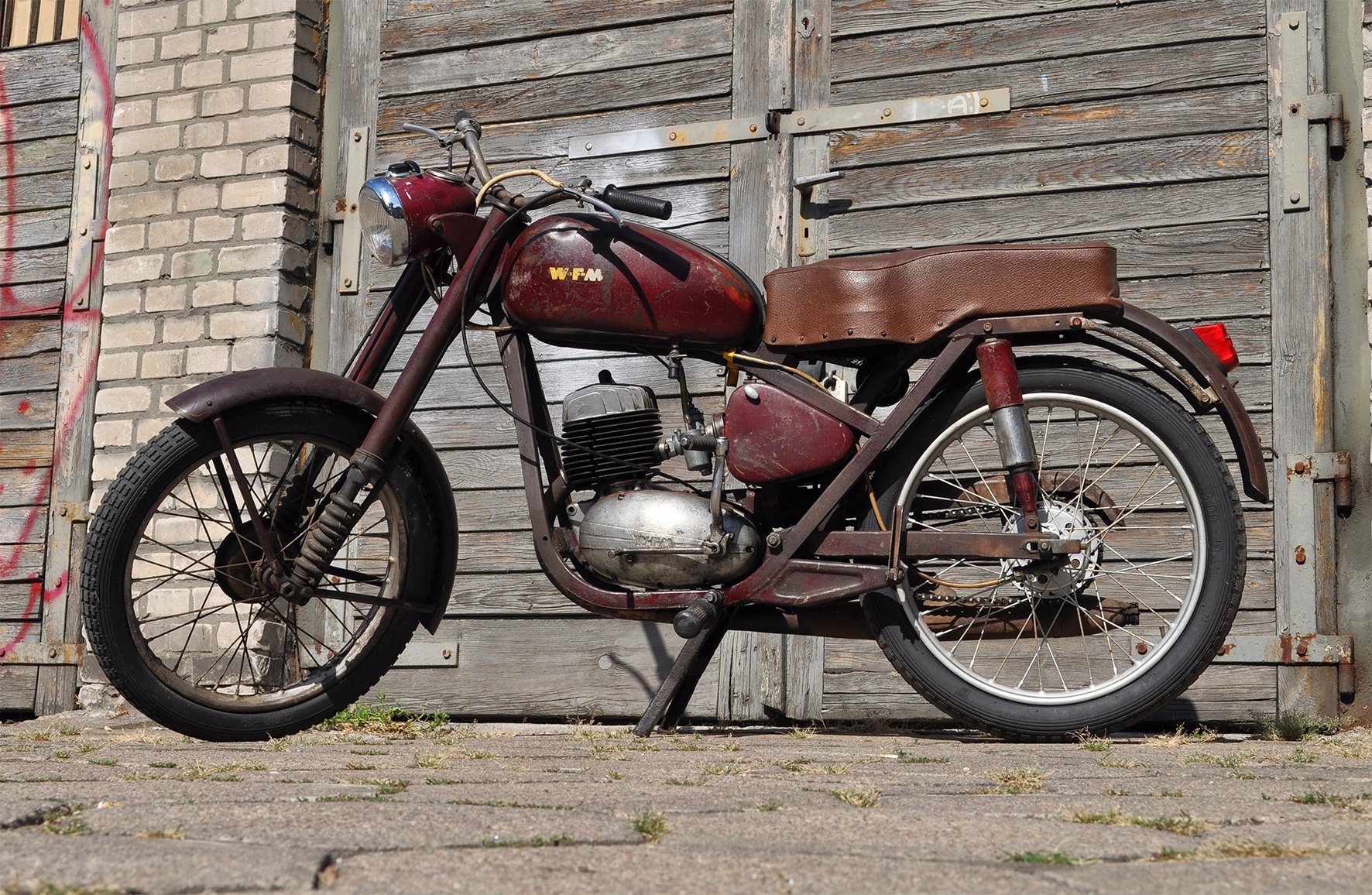 Motocykl WFM M06-S34 z roku 1964 OtiS78 - Praca własna