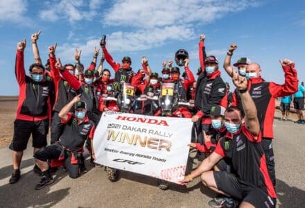 Kevin Benavides Honda Dakar 2021