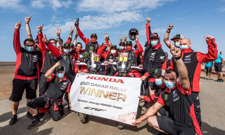 Kevin Benavides Honda Dakar 2021