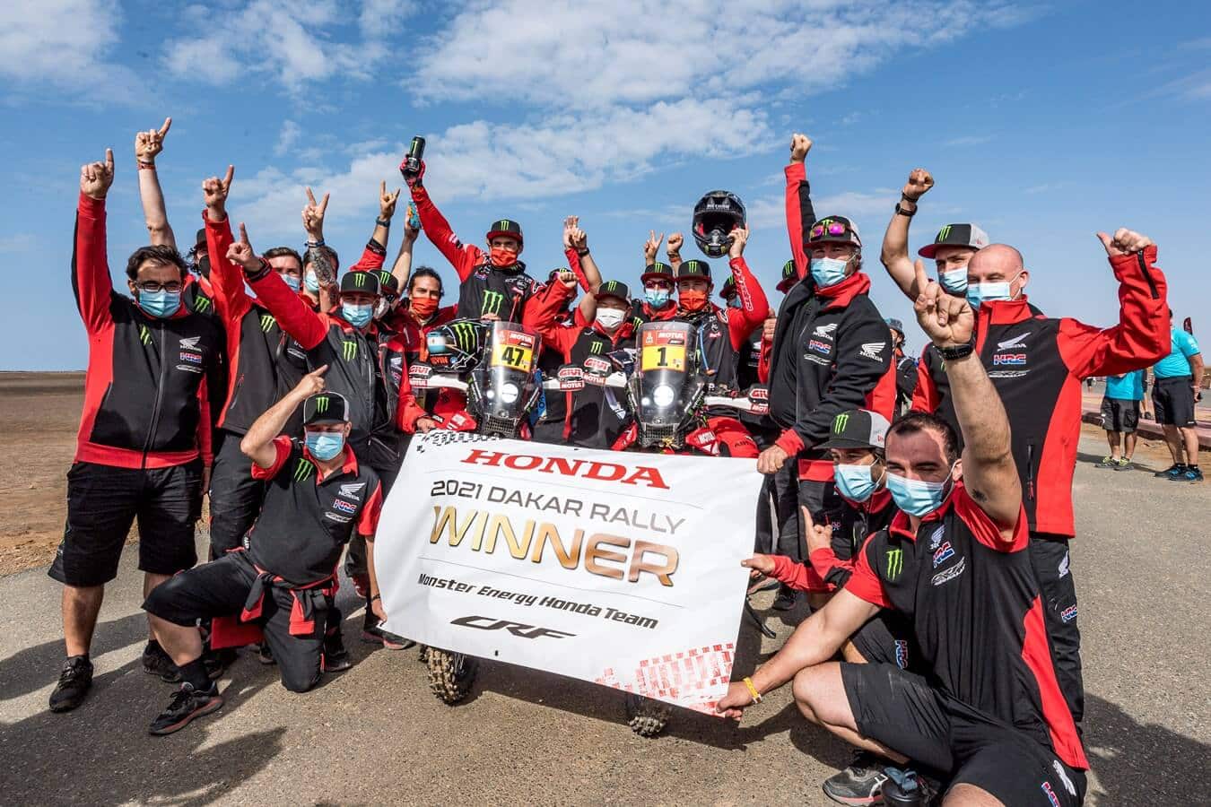Kevin Benavides Honda Dakar 2021