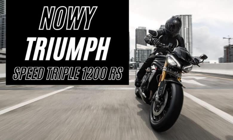 Nowy Speed Triple 1200 RS 2021