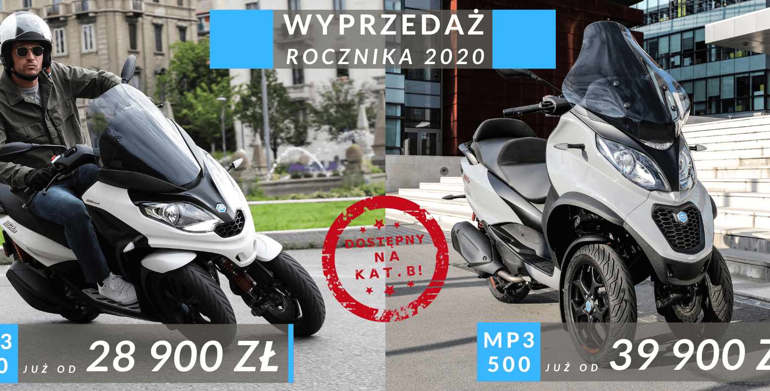 Piaggio Mp3-300 wyprzedaż