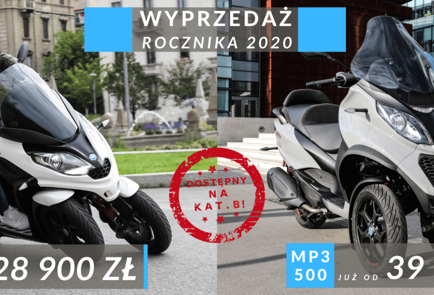 Piaggio Mp3-300 wyprzedaż