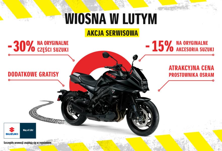Wiosna w lutym z Suzuki